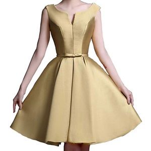 Gold Bridesmaid Dress